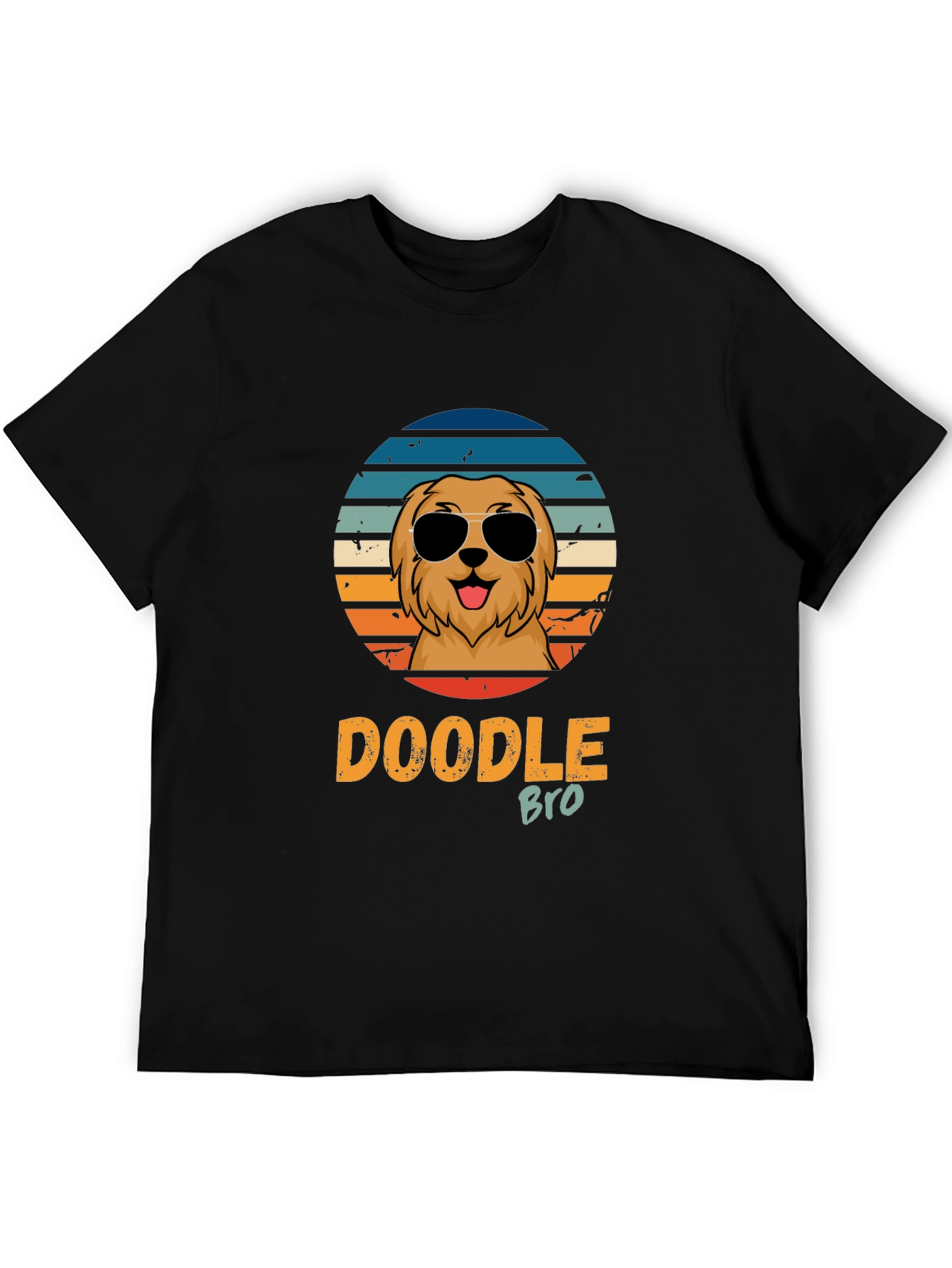 Doodle Bro T-Shirt - Retro Dog Lover Tee