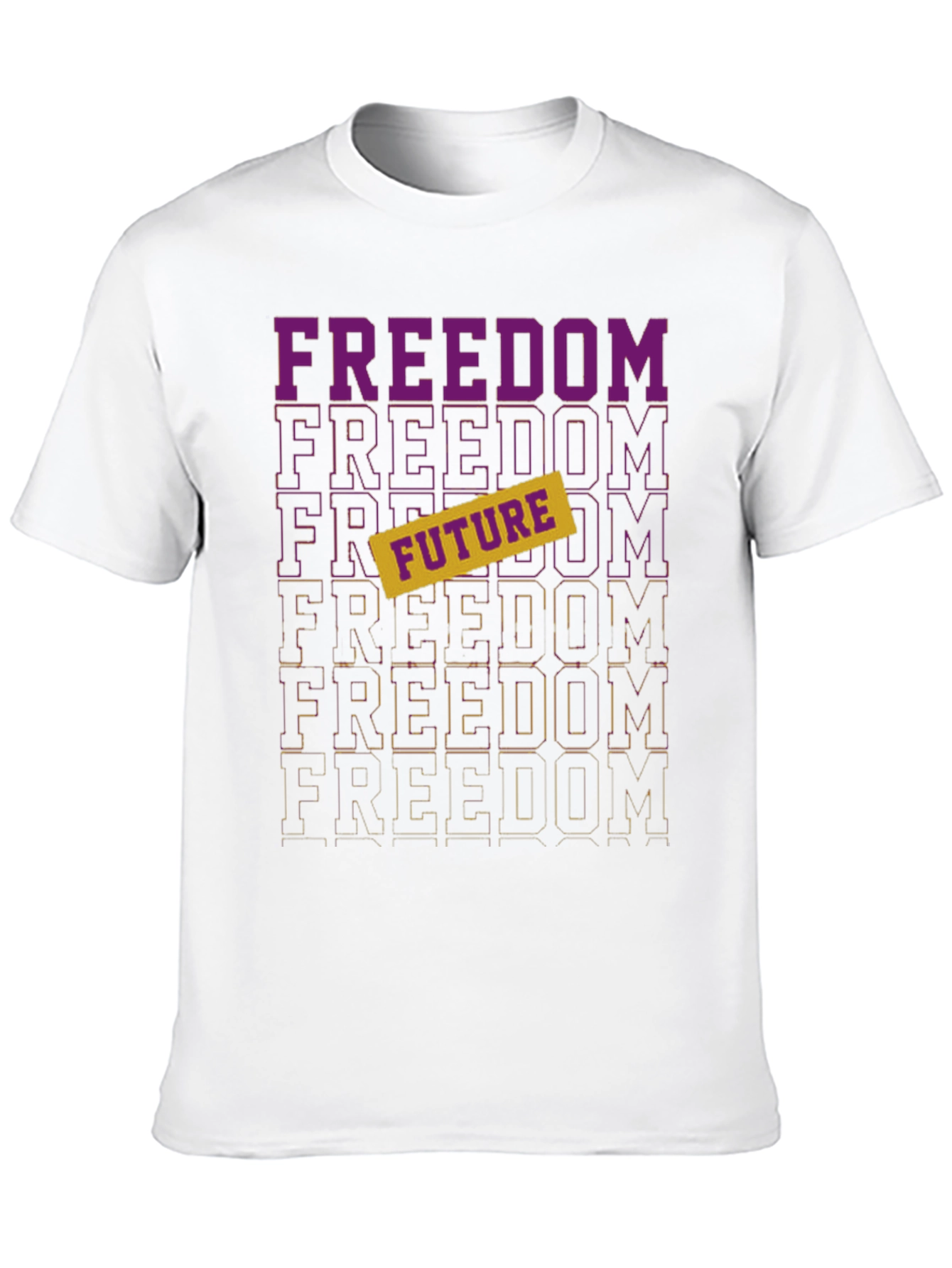 Freedom Future Graphic Tee - Stylish Comfort