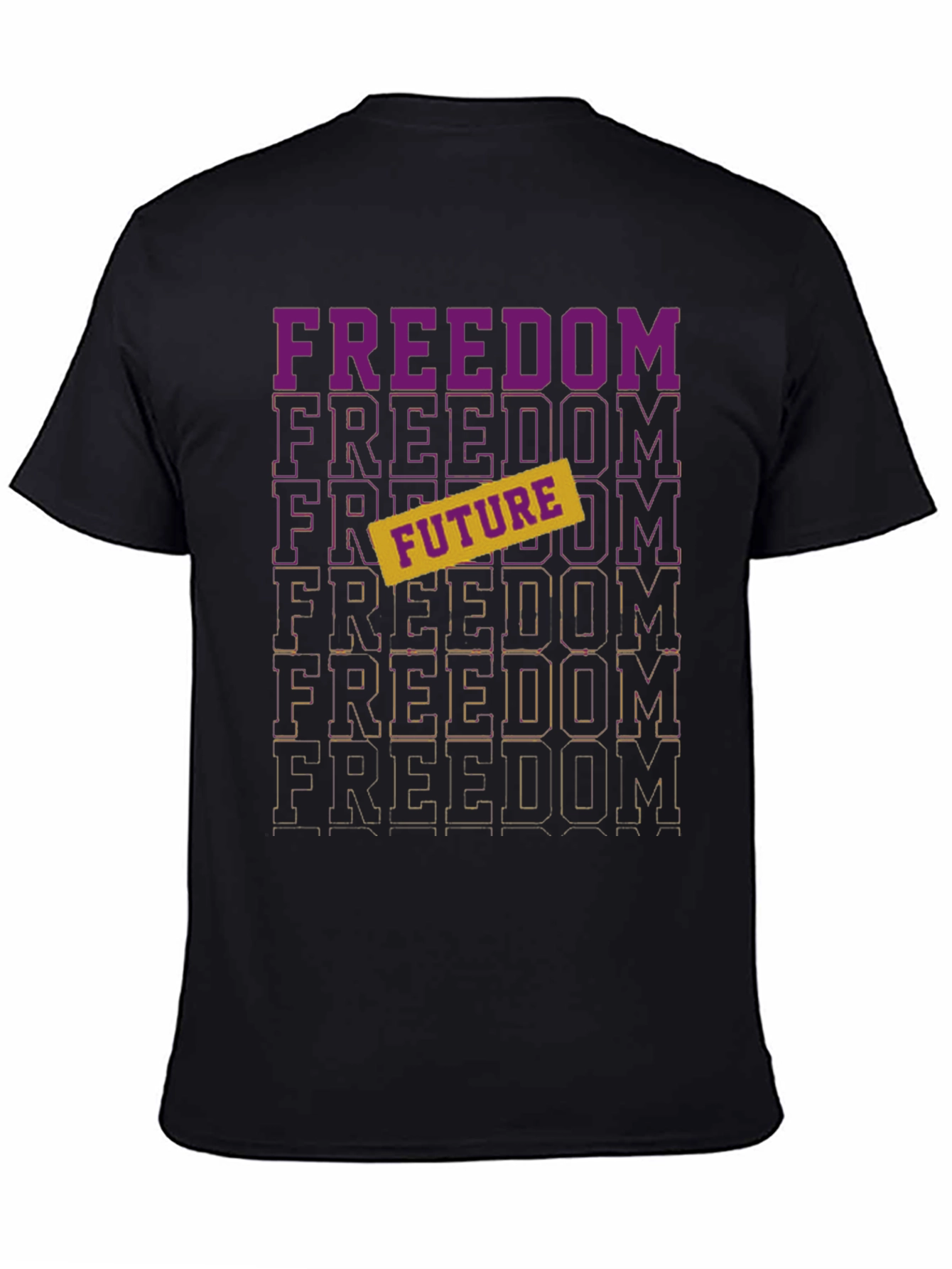 Freedom Future Graphic Tee - Stylish Comfort