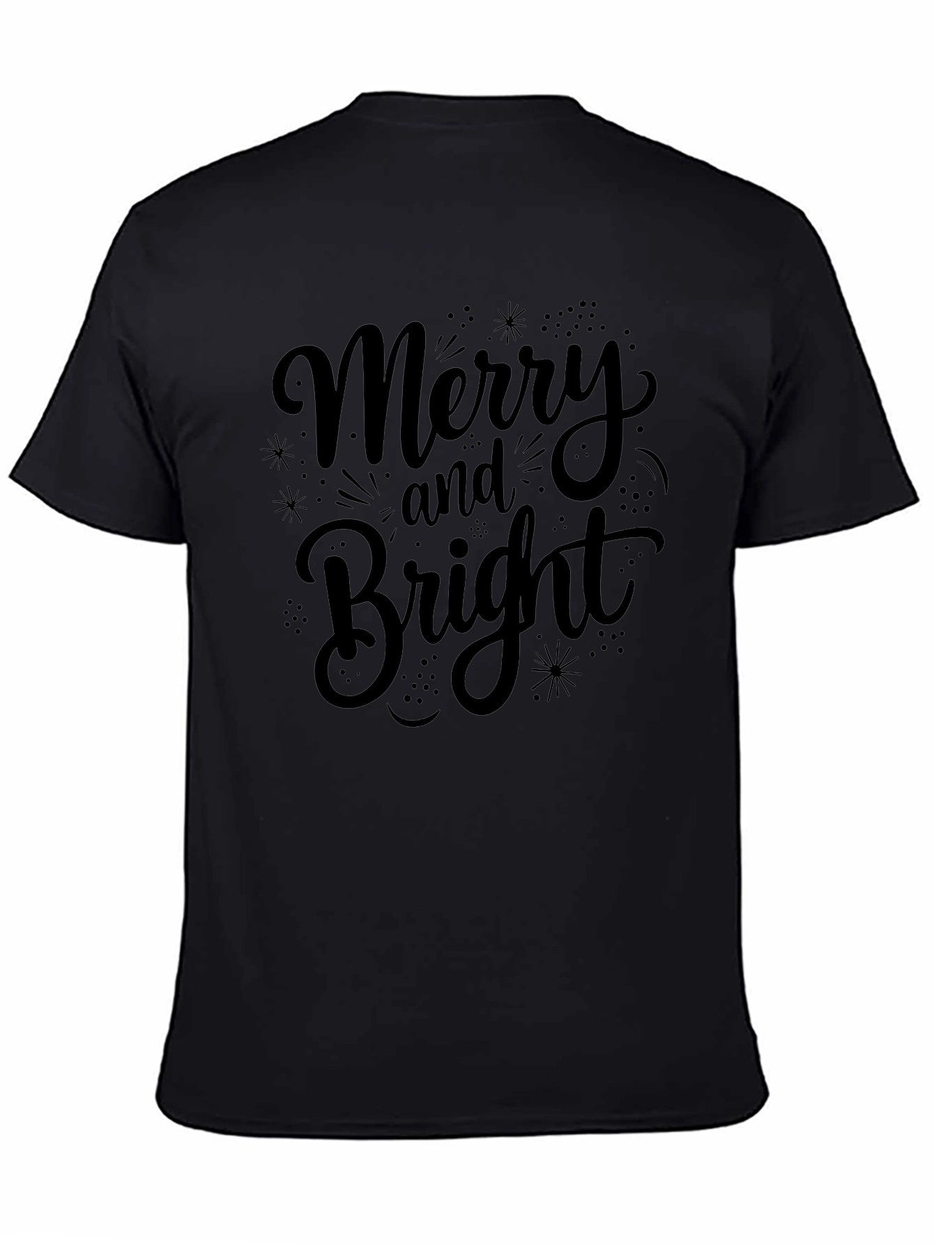 Merry and Bright Graphic Tee - Holiday Season