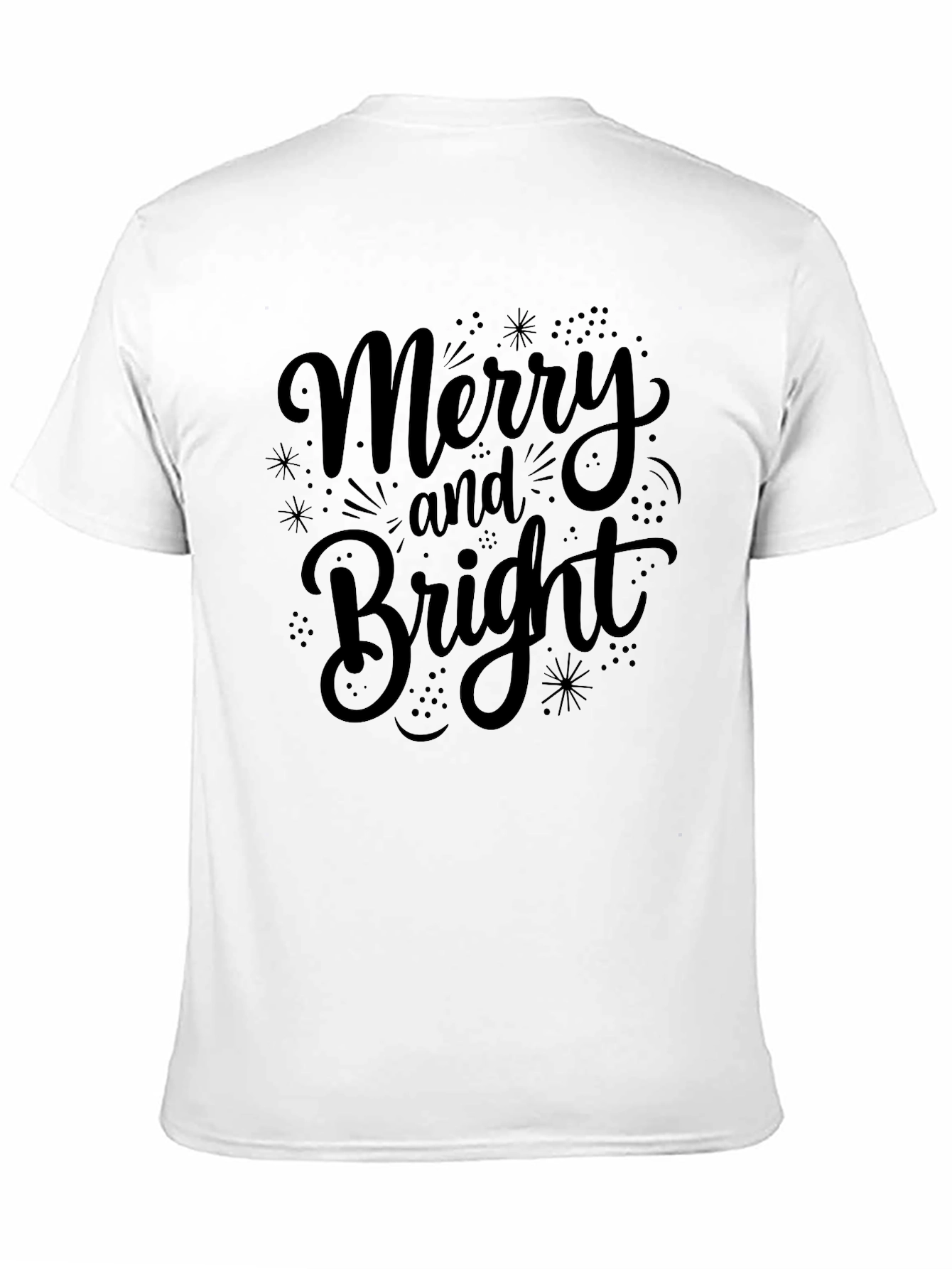 Merry and Bright Graphic Tee - Holiday Season