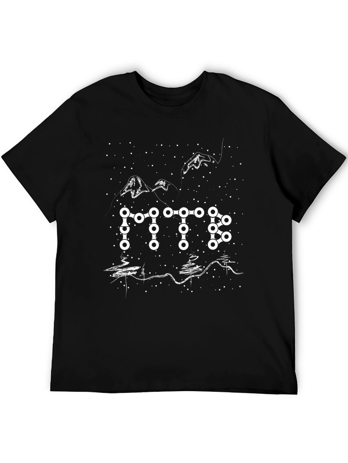 MTB Chain Graphic Tee - Mountain Biking Shirt