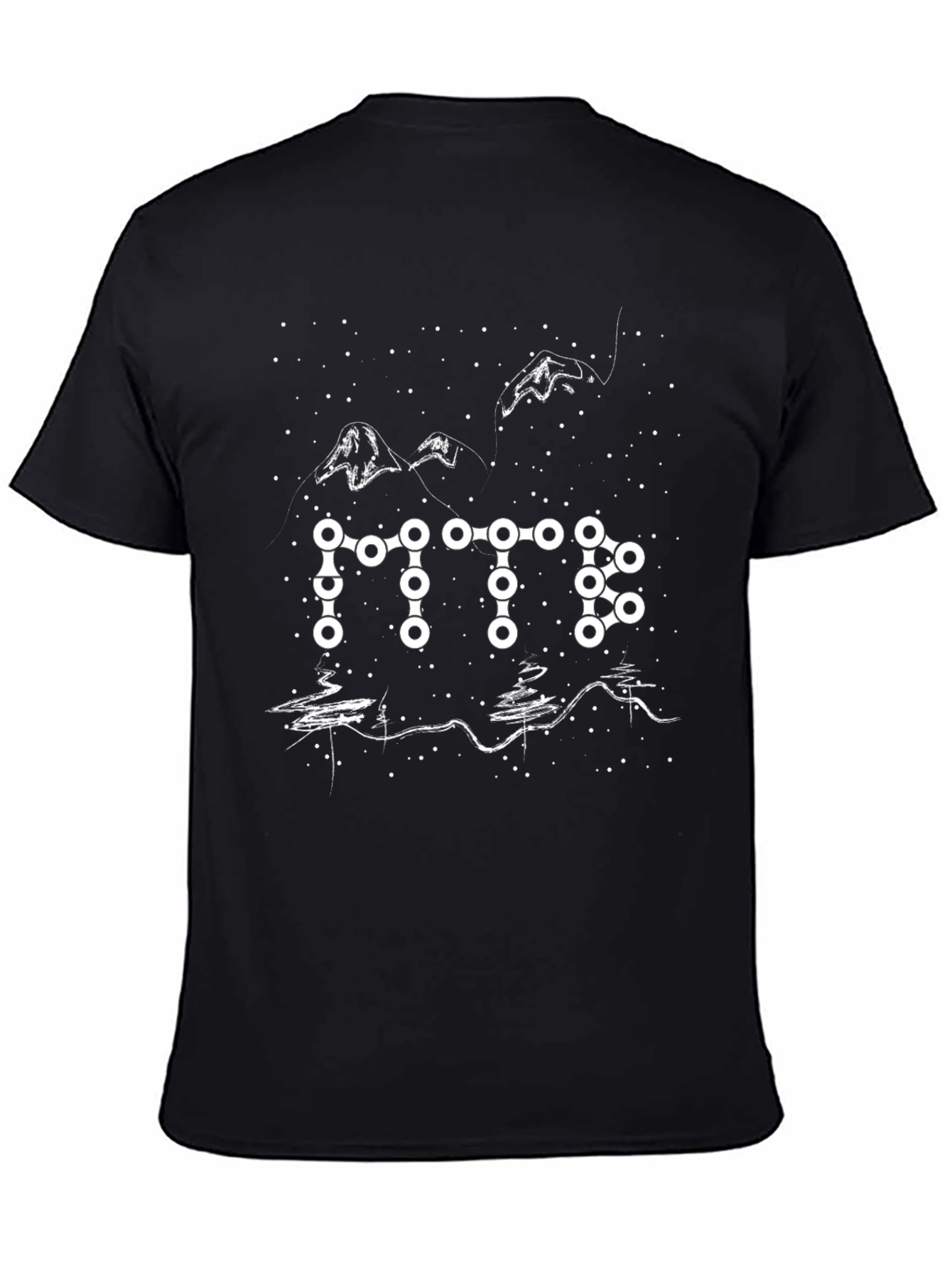 MTB Chain Graphic Tee - Mountain Biking Shirt
