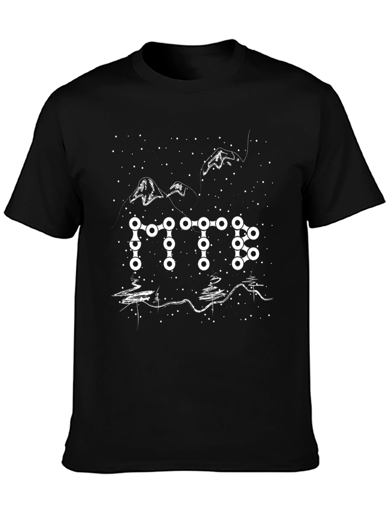 MTB Chain Graphic Tee - Mountain Biking Shirt