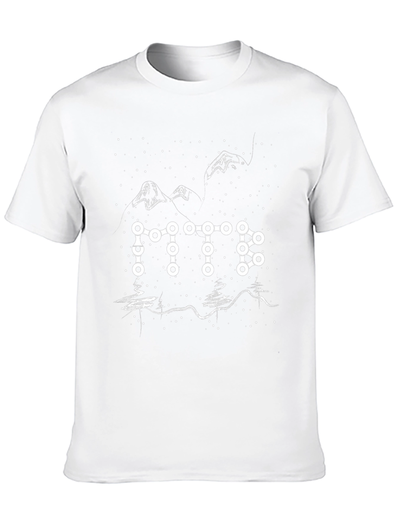 MTB Chain Graphic Tee - Mountain Biking Shirt