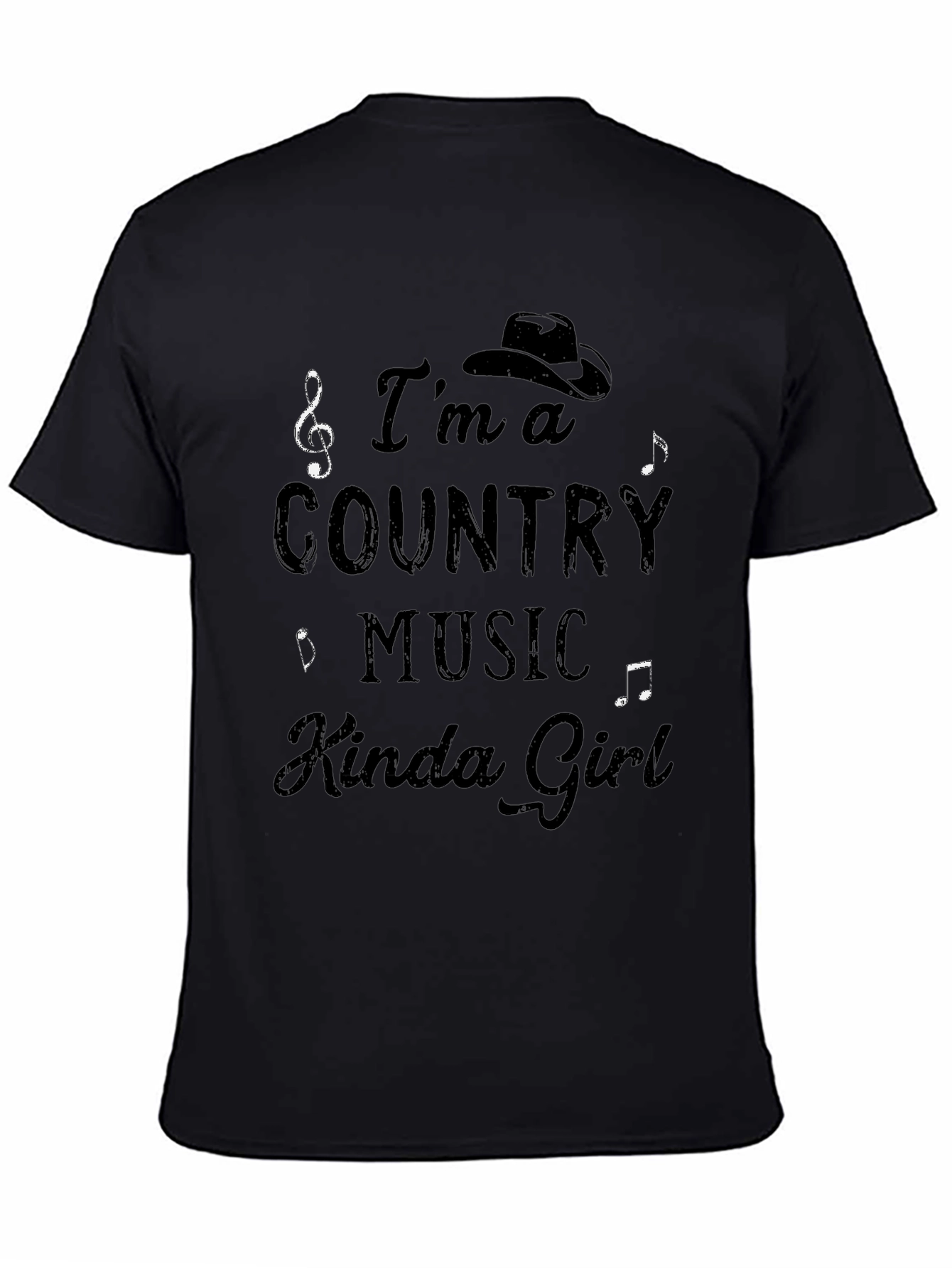 Country Music Girl Graphic T-Shirt
