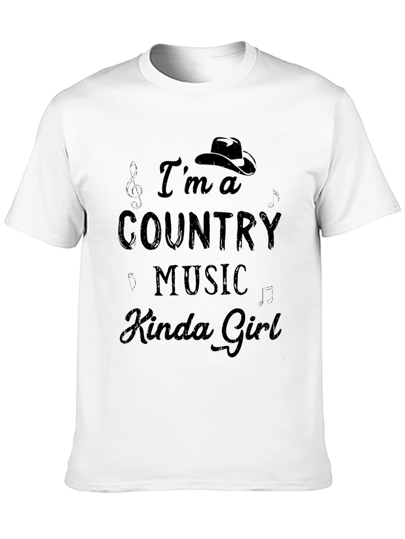 Country Music Girl Graphic T-Shirt