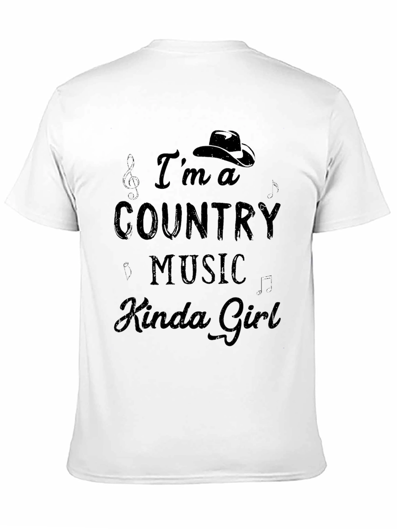 Country Music Girl Graphic T-Shirt