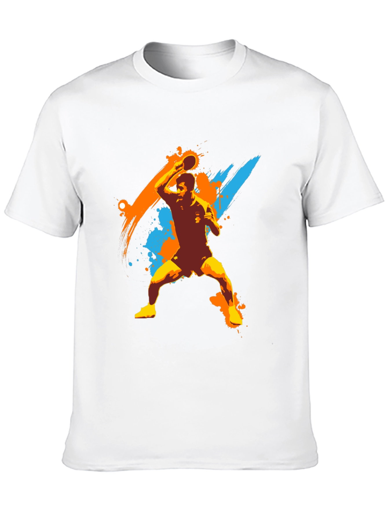 Table Tennis Player Graphic T-Shirt