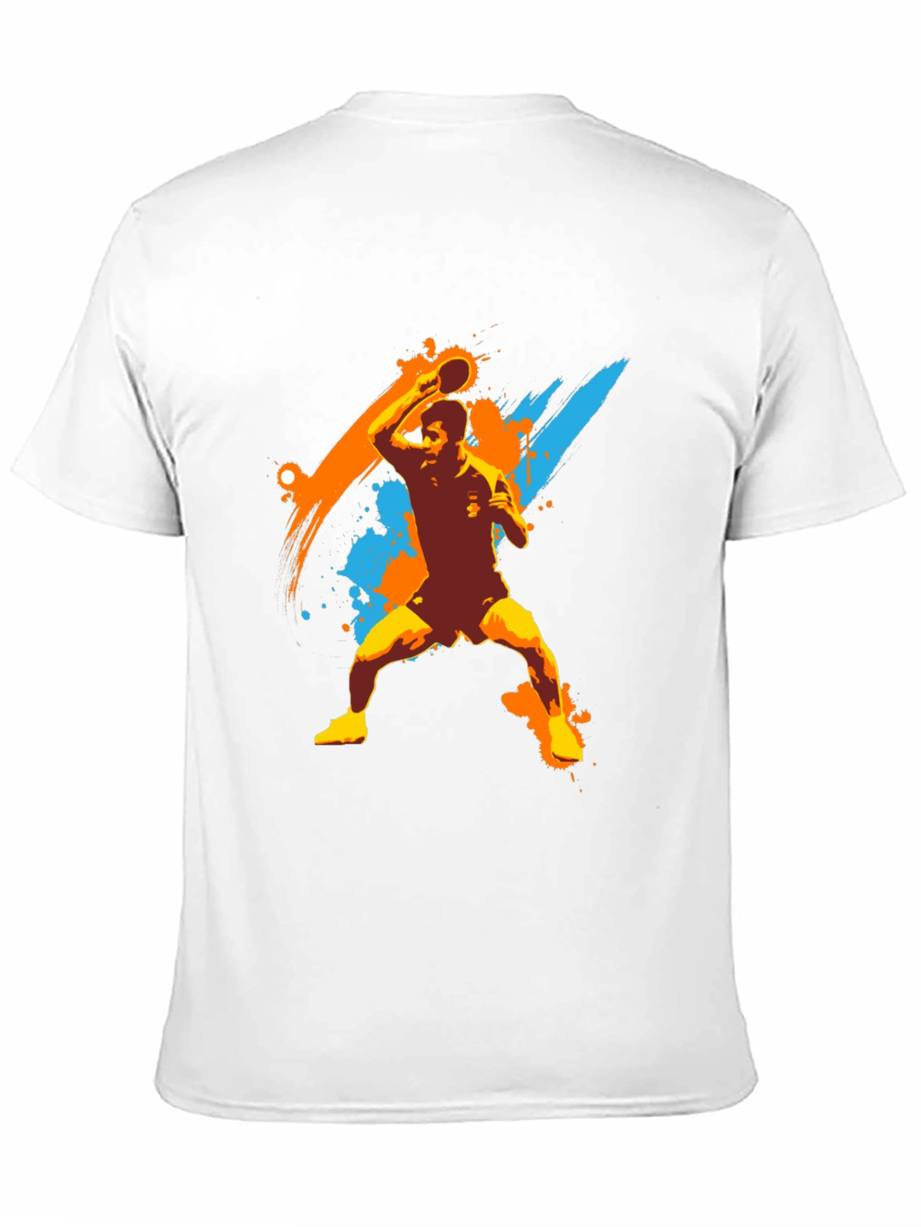 Table Tennis Player Graphic T-Shirt