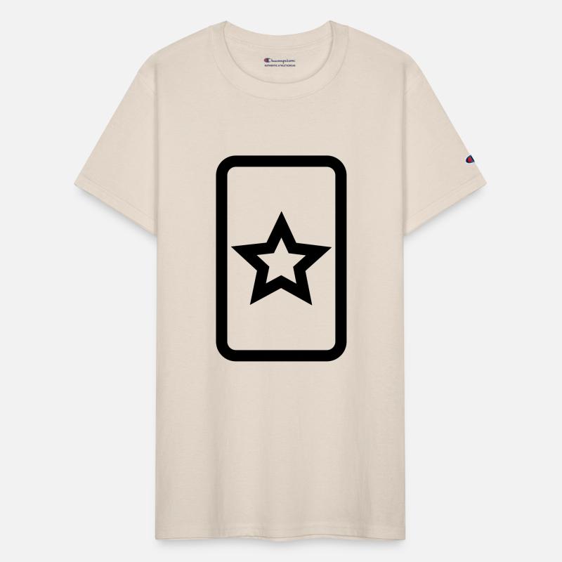 Zener Card | Hollow 5 Pointed Star