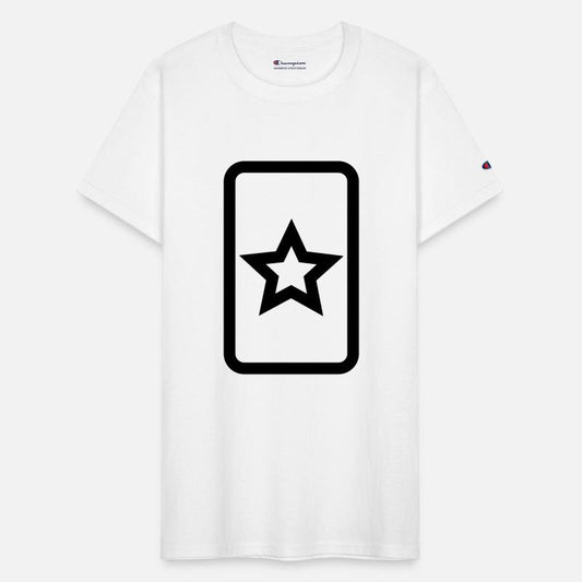 Zener Card | Hollow 5 Pointed Star