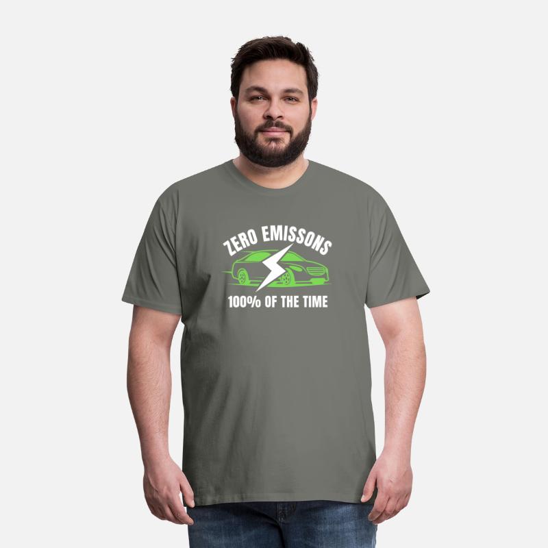 Zero Emissions 100% Of The Time Funny Electric Car