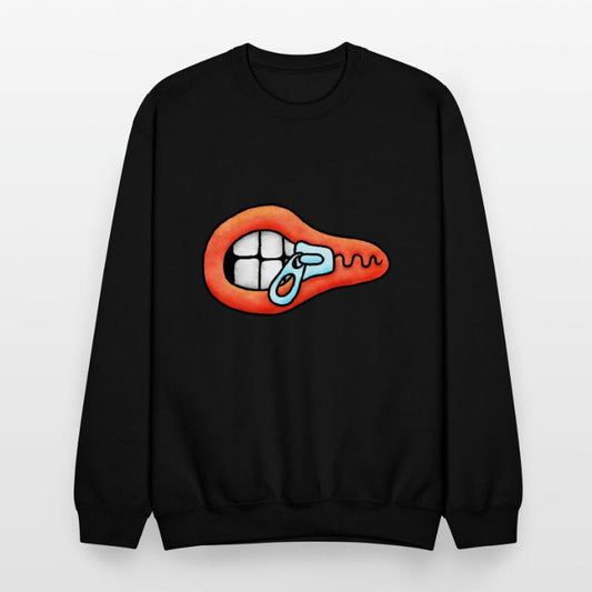 Zipper Mouth Illustration