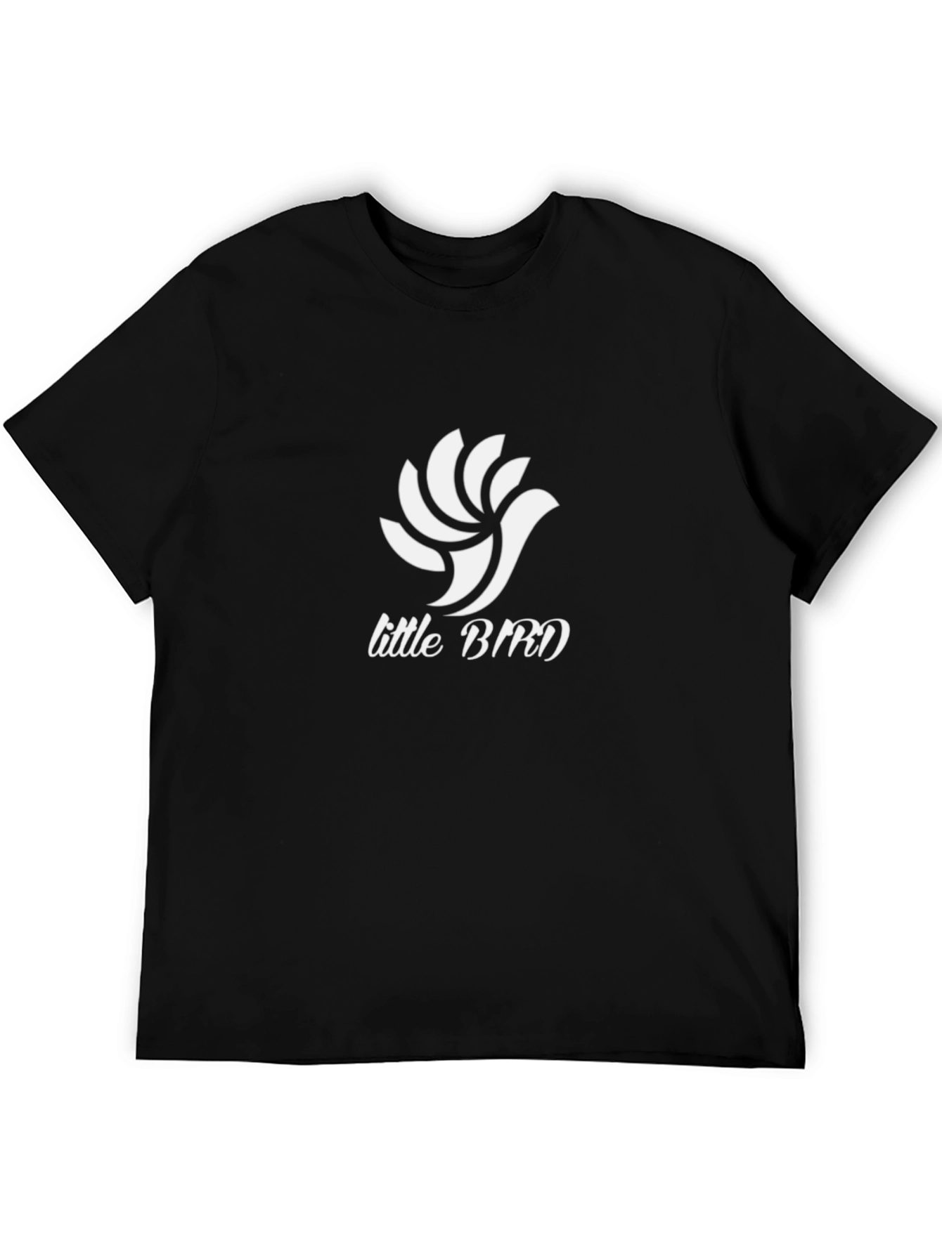 Little Bird Graphic Tee - Stylish Black T-Shirt