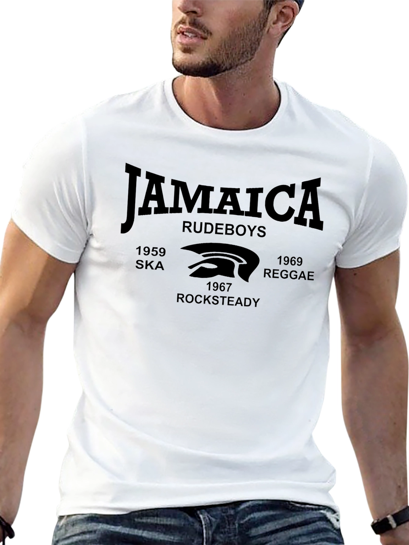 Jamaica Rude Boys T-Shirt - Retro Music Style