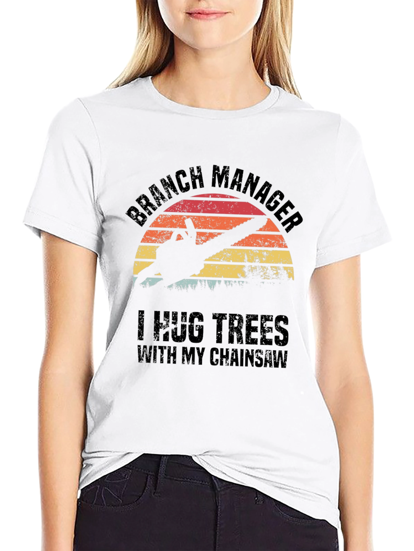 Branch Manager Chainsaw T-Shirt
