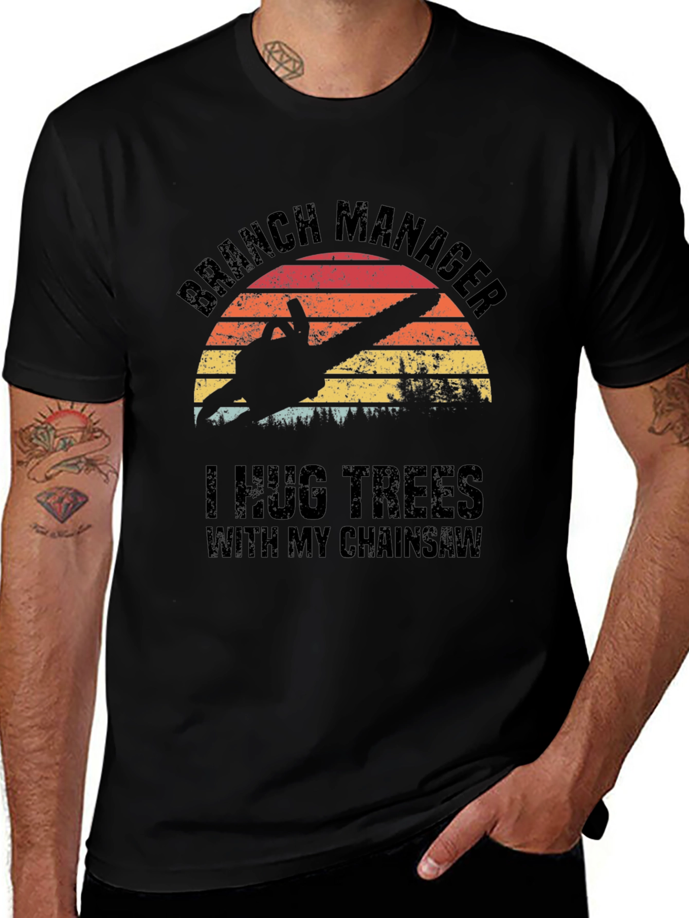 Branch Manager Chainsaw T-Shirt