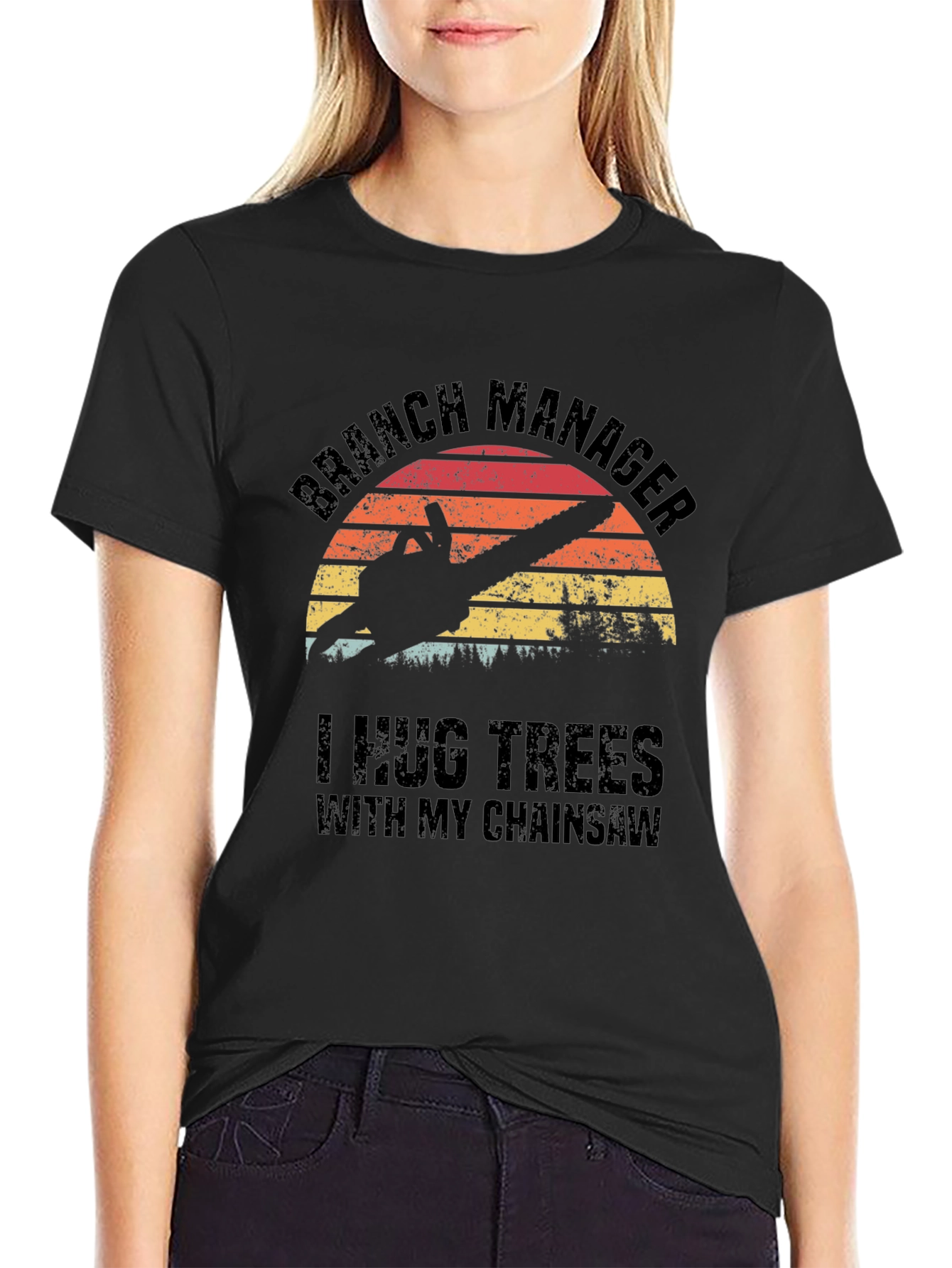 Branch Manager Chainsaw T-Shirt