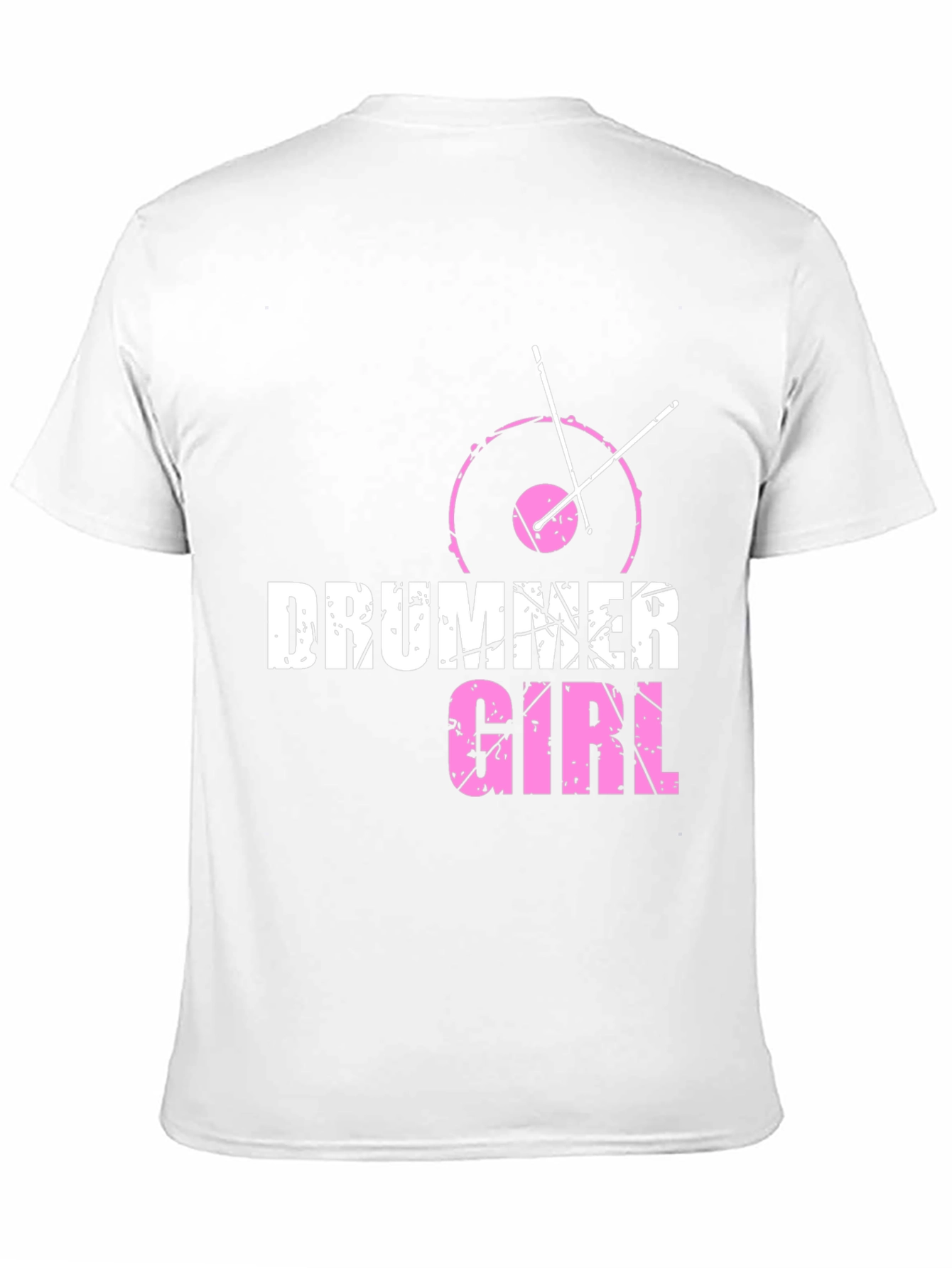 Drummer Girl Tee - Music Lover T-Shirt
