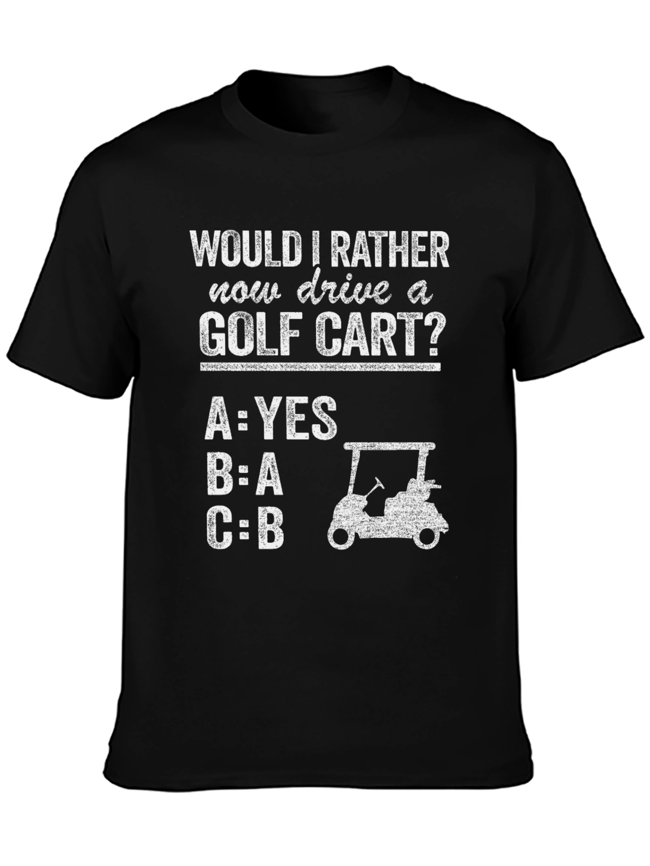Funny Golf Cart T-Shirt