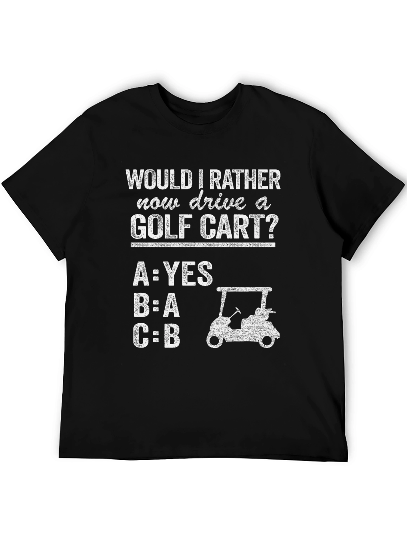 Funny Golf Cart T-Shirt