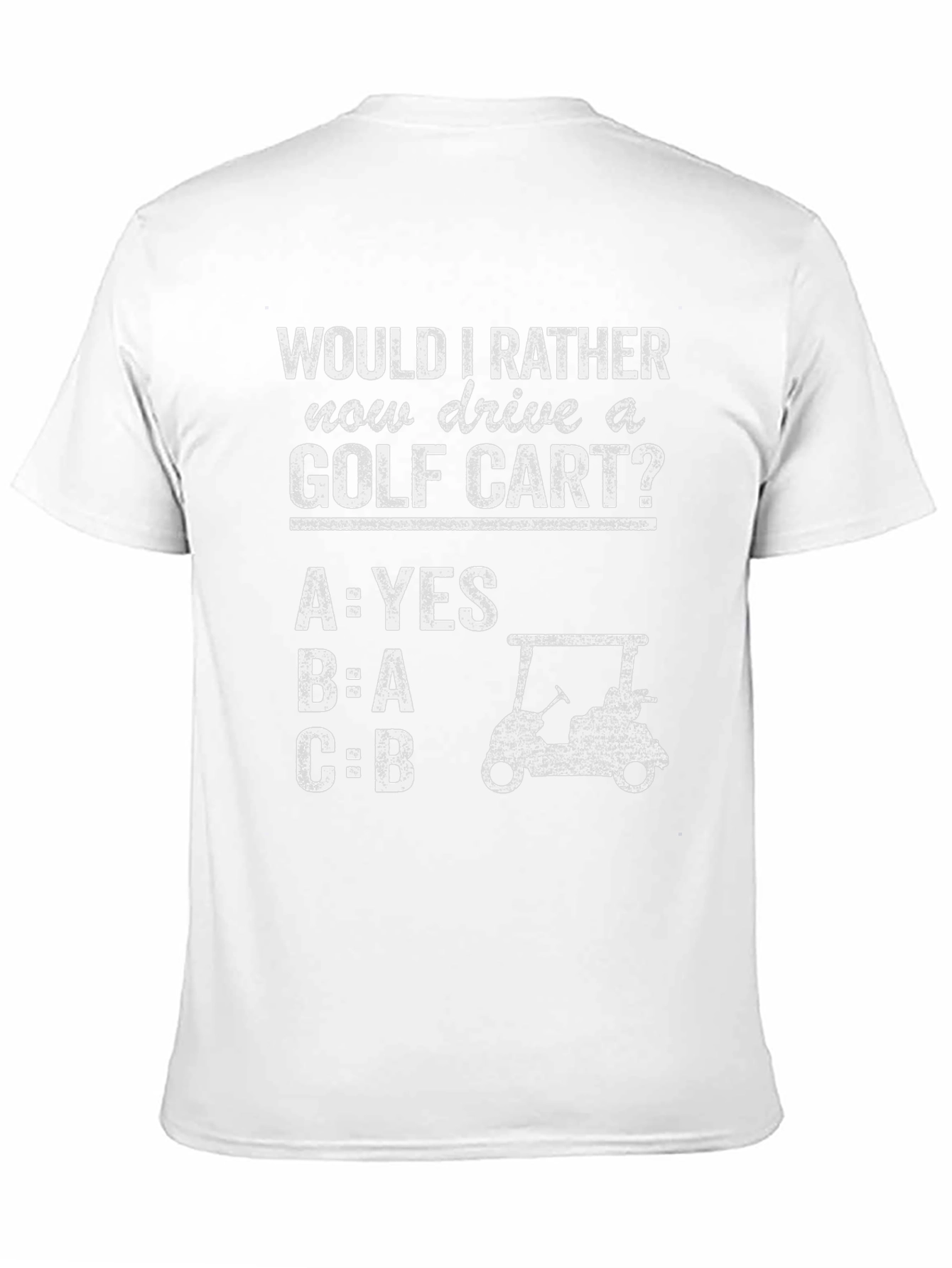Funny Golf Cart T-Shirt