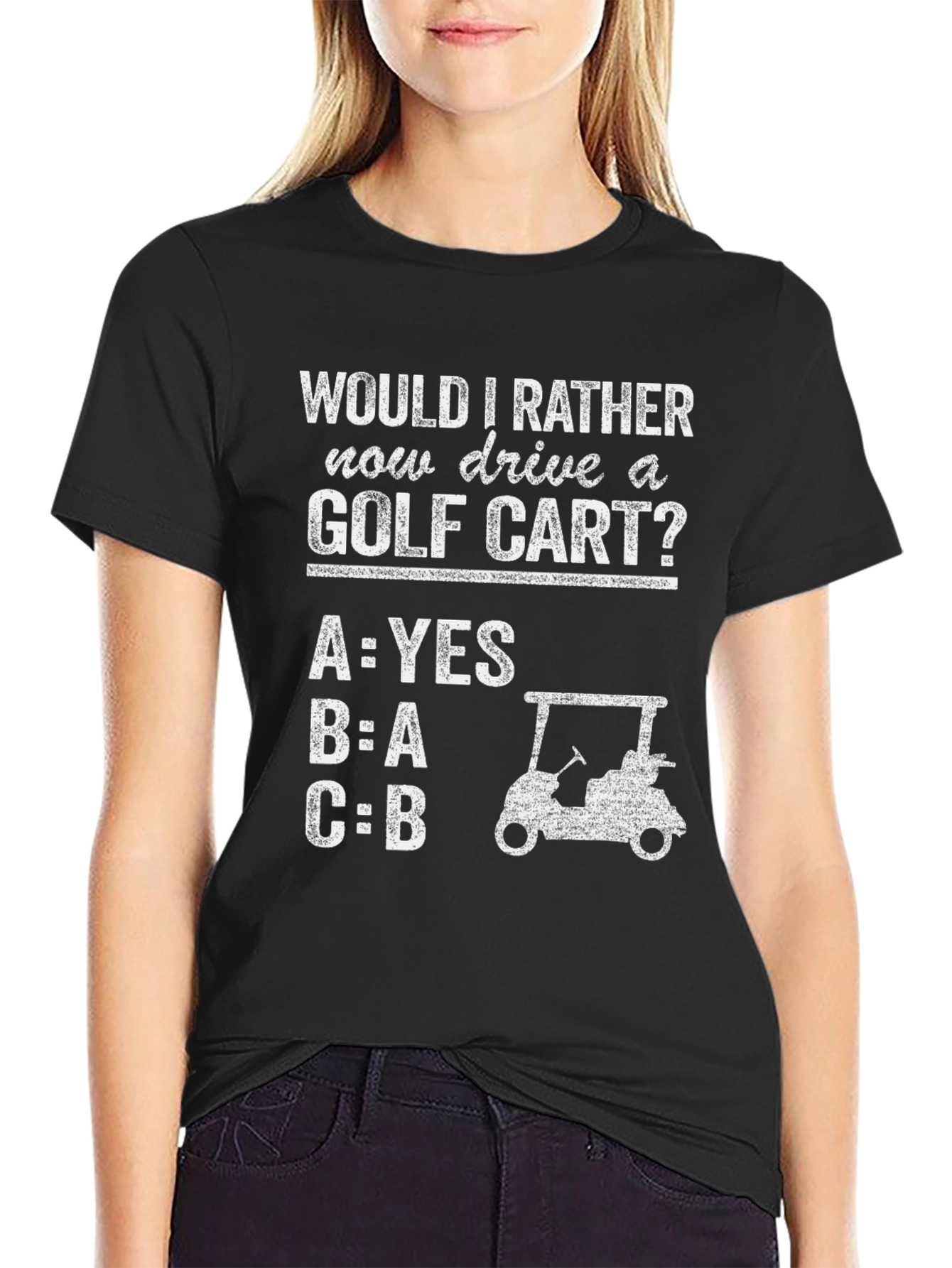 Funny Golf Cart T-Shirt