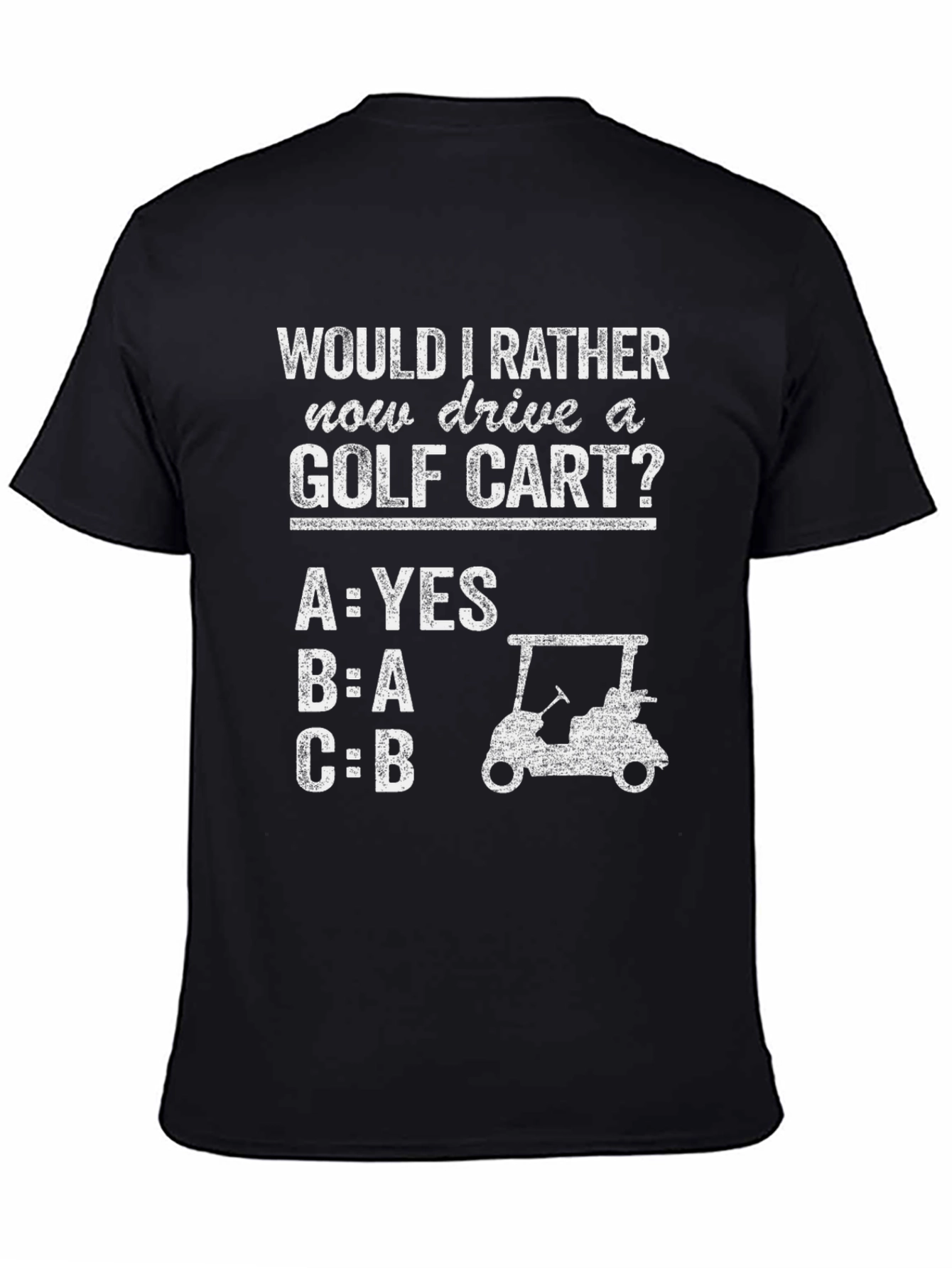 Funny Golf Cart T-Shirt